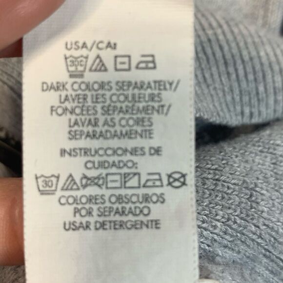 CALVIN KLEIN Zip-up Quilted Style Sweater - Picture 9 of 10